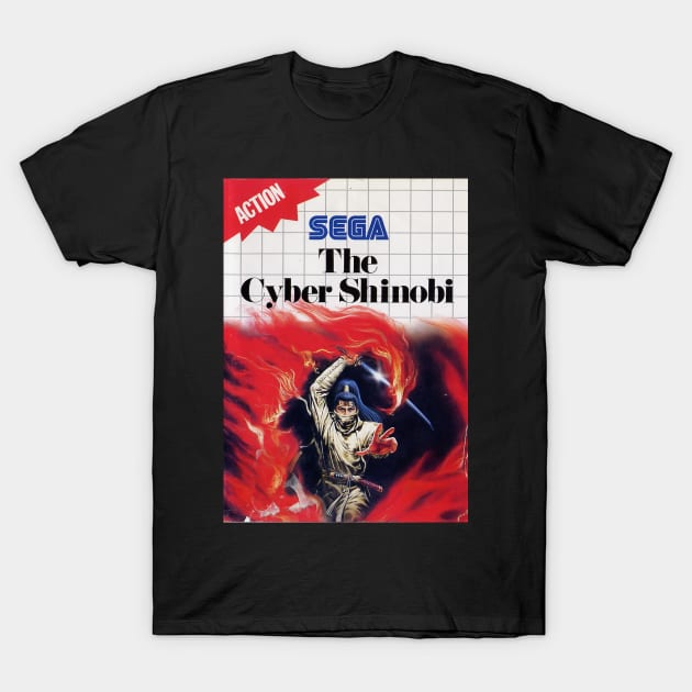 The Cyber Shinobi T-Shirt by thepixelcloud